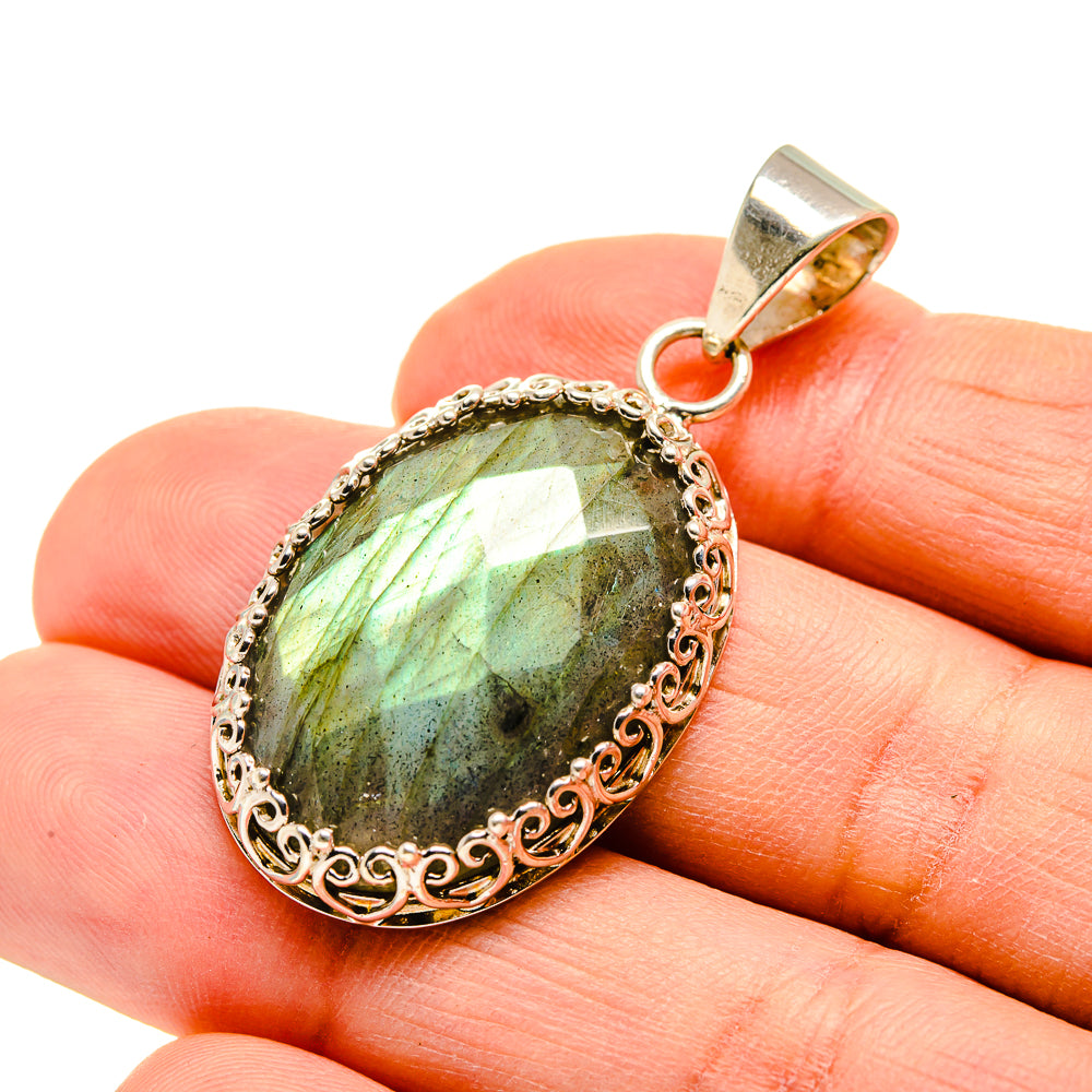 Labradorite Pendants handcrafted by Ana Silver Co - PD751944