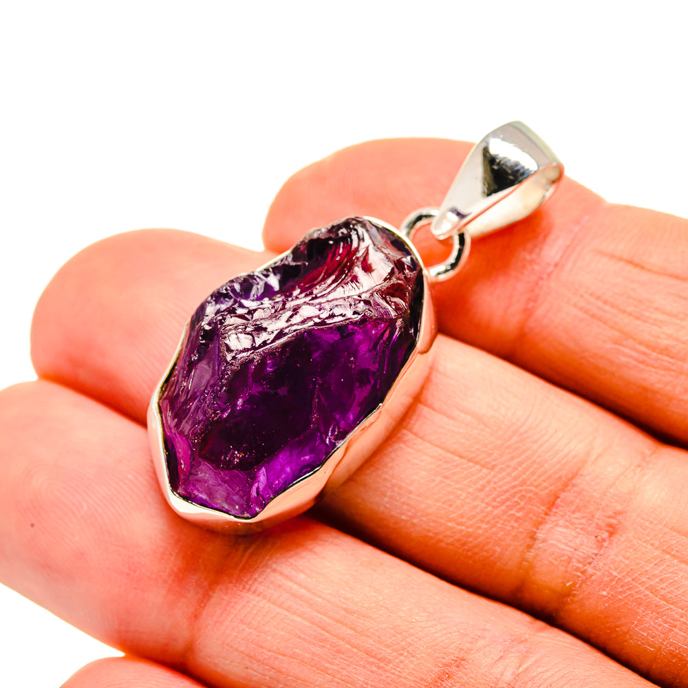 Amethyst Pendants handcrafted by Ana Silver Co - PD751948