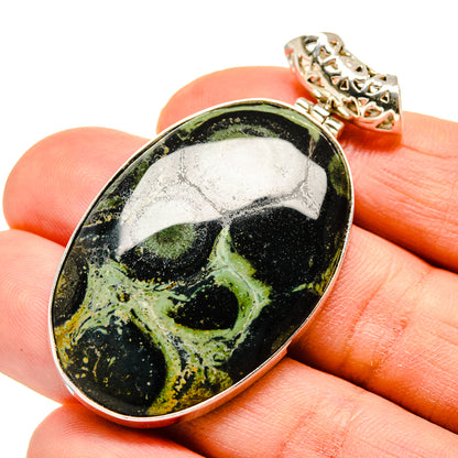 Galaxy Jasper Pendants handcrafted by Ana Silver Co - PD751963