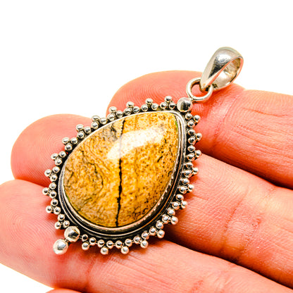 Picture Jasper Pendants handcrafted by Ana Silver Co - PD751987