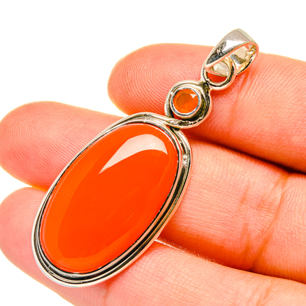 Carnelian Pendants handcrafted by Ana Silver Co - PD7520