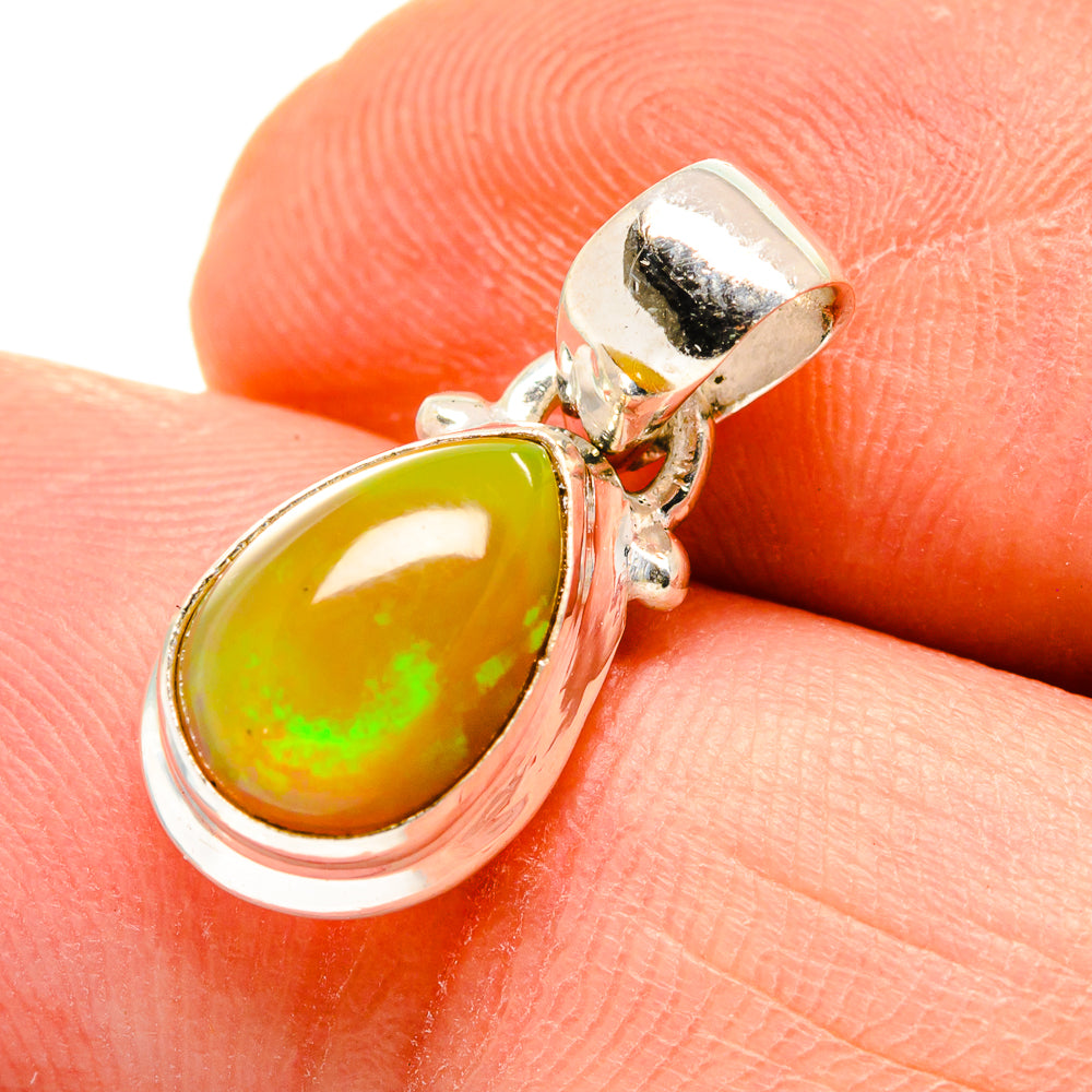 Ethiopian Opal Pendants handcrafted by Ana Silver Co - PD752003