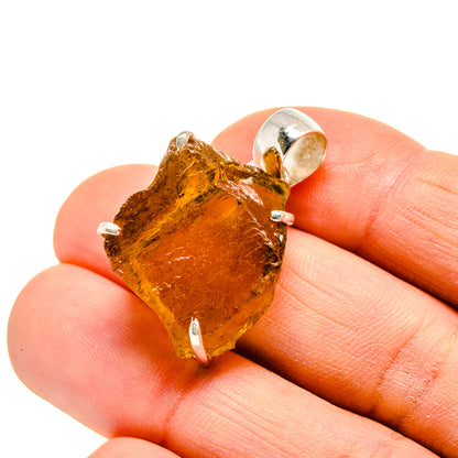 Citrine Pendants handcrafted by Ana Silver Co - PD752007