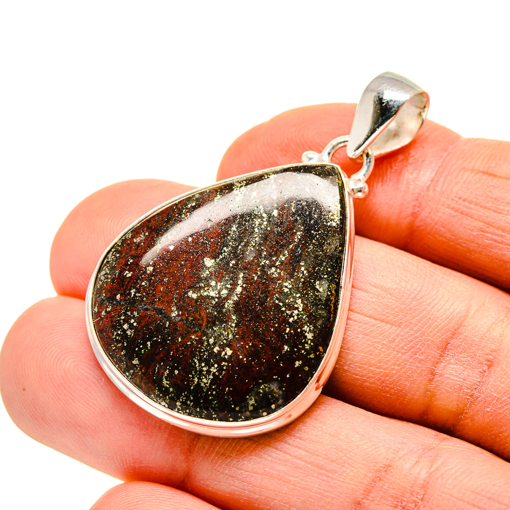 Red Jasper Pendants handcrafted by Ana Silver Co - PD752017
