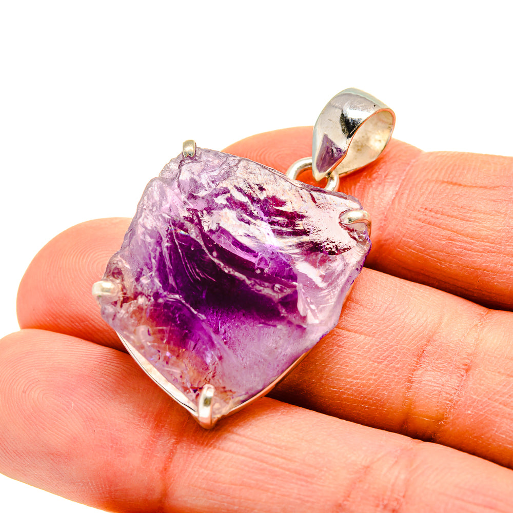 Amethyst Pendants handcrafted by Ana Silver Co - PD752024
