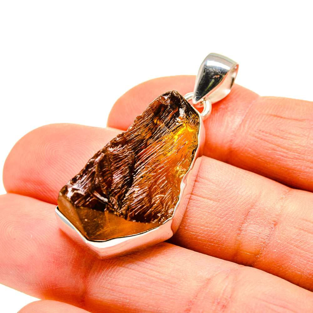 Citrine Pendants handcrafted by Ana Silver Co - PD752025
