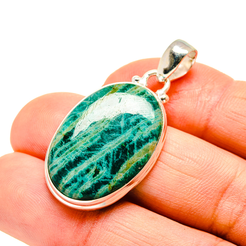 Amazonite Pendants handcrafted by Ana Silver Co - PD752093