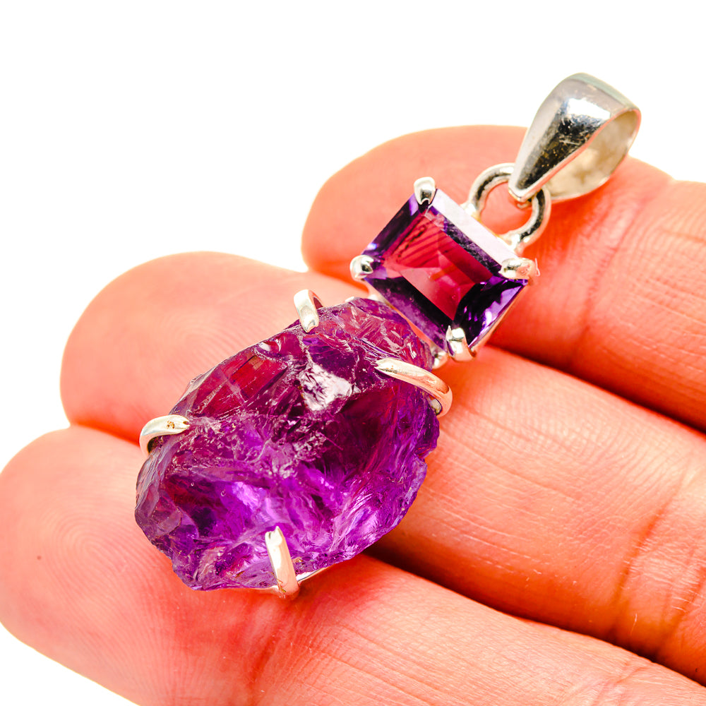 Amethyst Pendants handcrafted by Ana Silver Co - PD752128