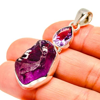 Amethyst Pendants handcrafted by Ana Silver Co - PD752136