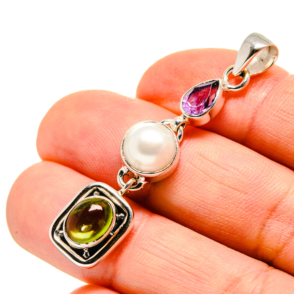 Peridot Pendants handcrafted by Ana Silver Co - PD752147