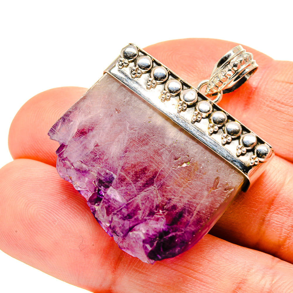 Amethyst Stalactite Pendants handcrafted by Ana Silver Co - PD752184