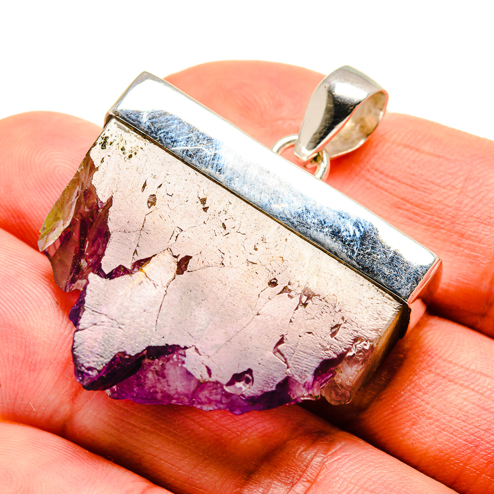Amethyst Stalactite Pendants handcrafted by Ana Silver Co - PD752330
