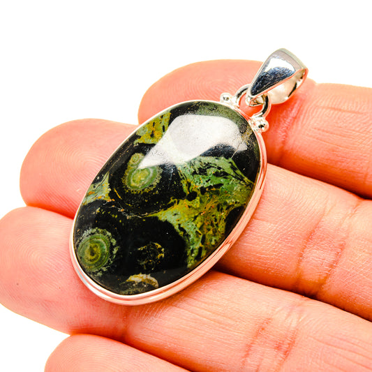 Galaxy Jasper Pendants handcrafted by Ana Silver Co - PD752353