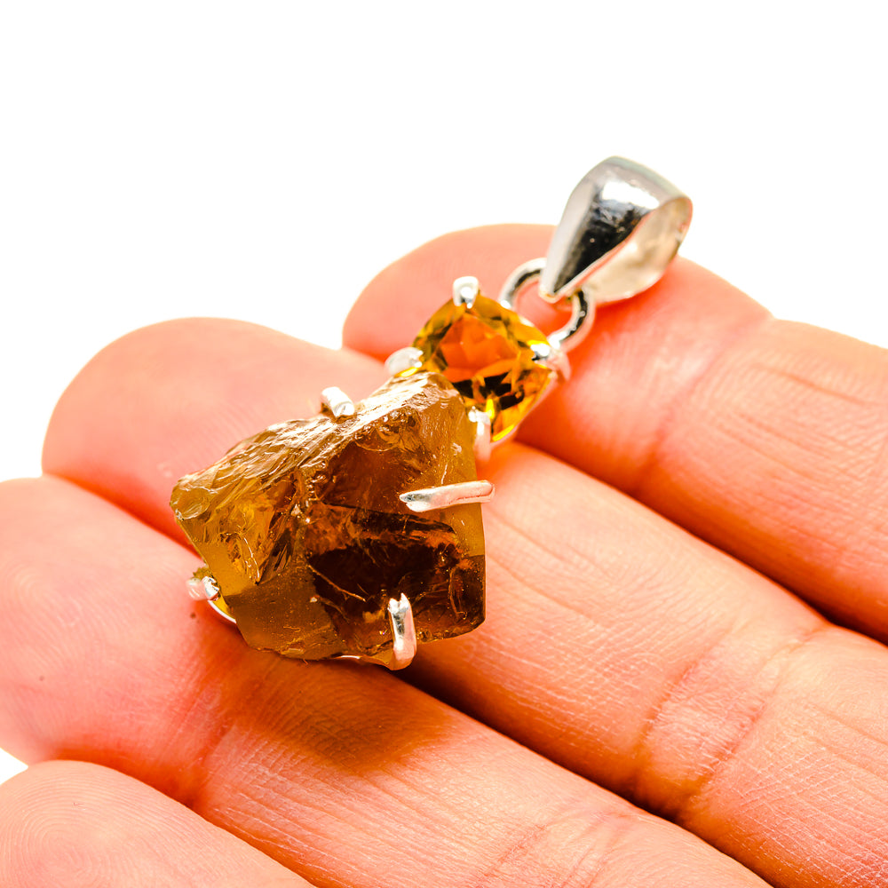 Citrine Pendants handcrafted by Ana Silver Co - PD752370
