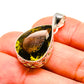 Olive Quartz Pendants handcrafted by Ana Silver Co - PD752394