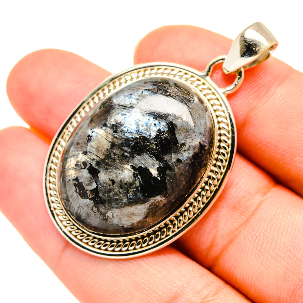 Larvikite Pendants handcrafted by Ana Silver Co - PD7525
