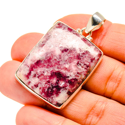 Lepidolite Pendants handcrafted by Ana Silver Co - PD752661