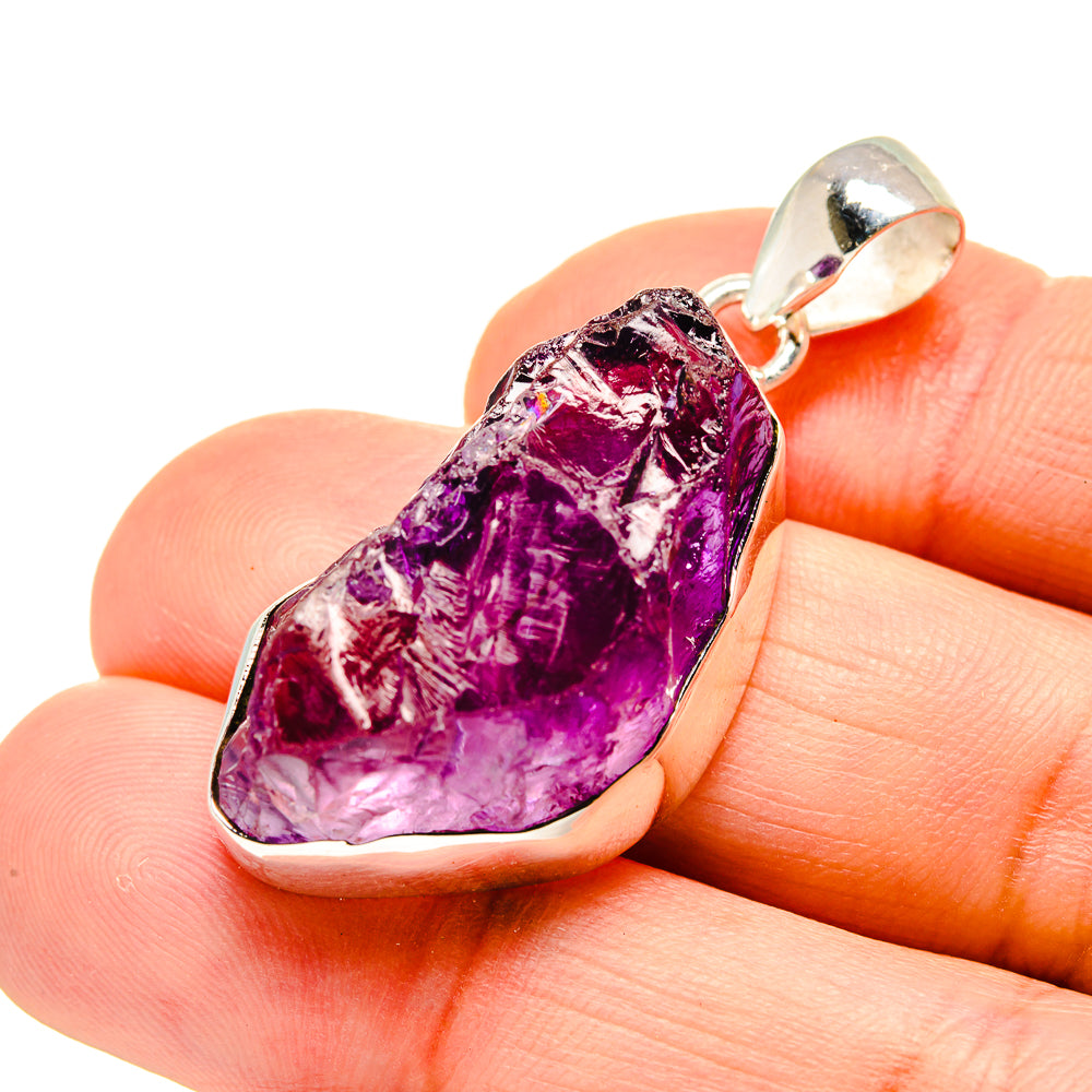 Amethyst Pendants handcrafted by Ana Silver Co - PD752676