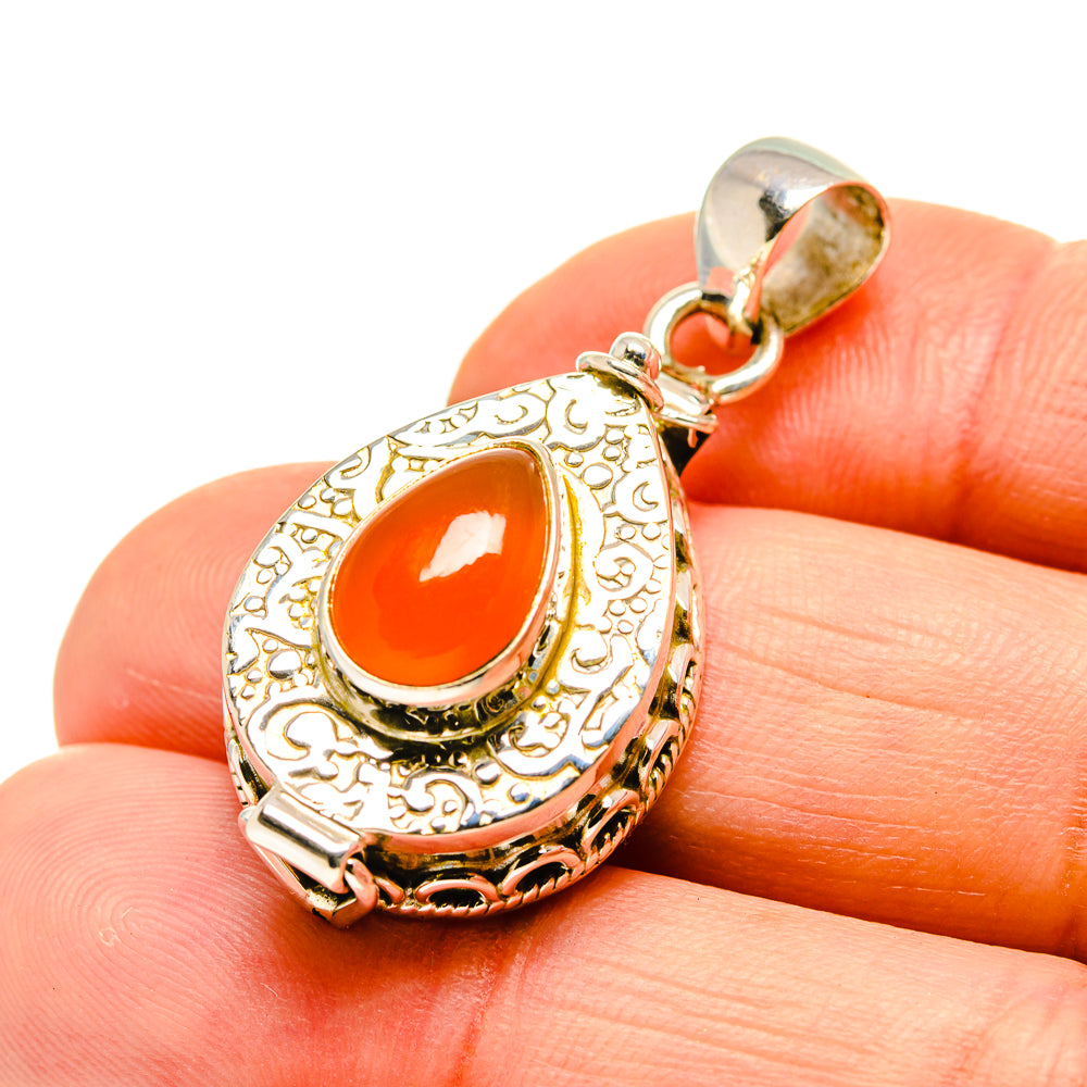 Carnelian Pendants handcrafted by Ana Silver Co - PD752721