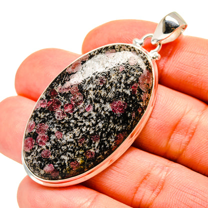 Russian Eudialyte Pendants handcrafted by Ana Silver Co - PD752754
