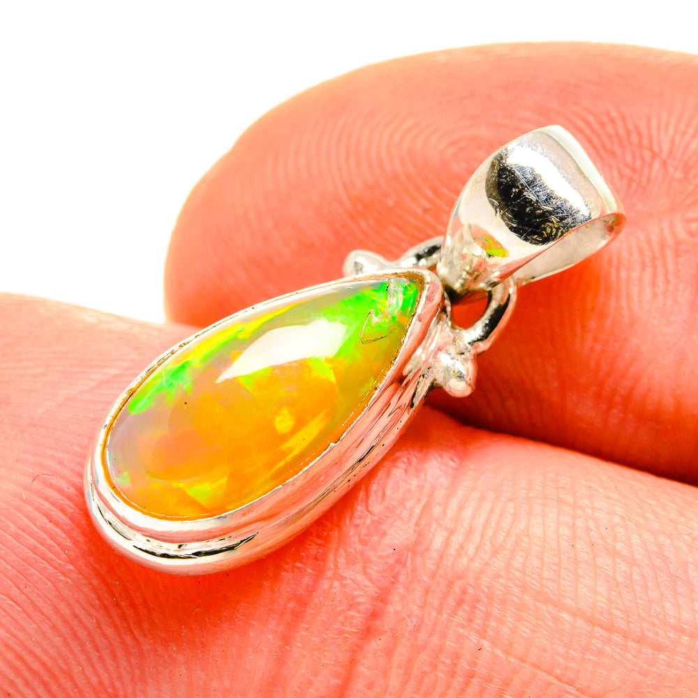 Ethiopian Opal Pendants handcrafted by Ana Silver Co - PD752793