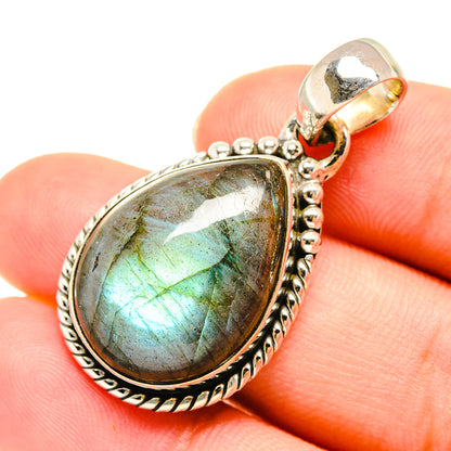 Labradorite Pendants handcrafted by Ana Silver Co - PD7529