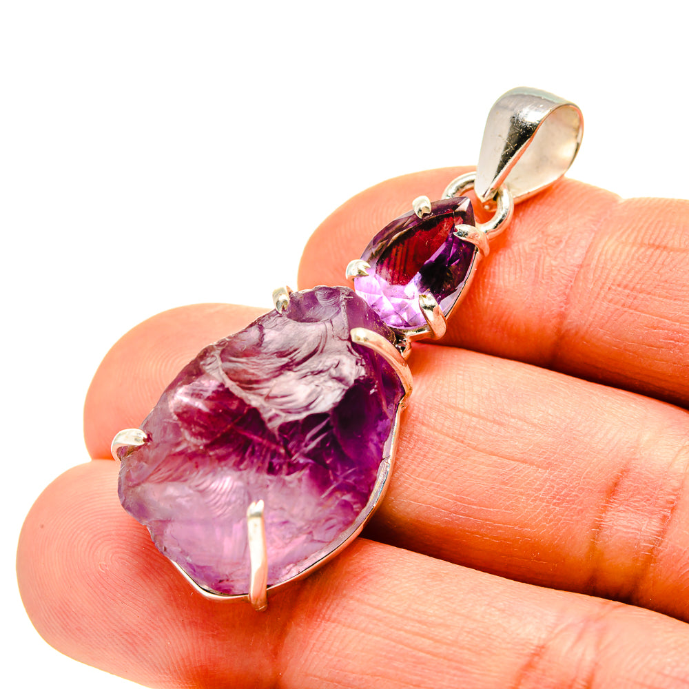 Amethyst Pendants handcrafted by Ana Silver Co - PD752905