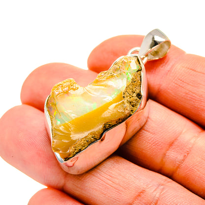 Ethiopian Opal Pendants handcrafted by Ana Silver Co - PD752924