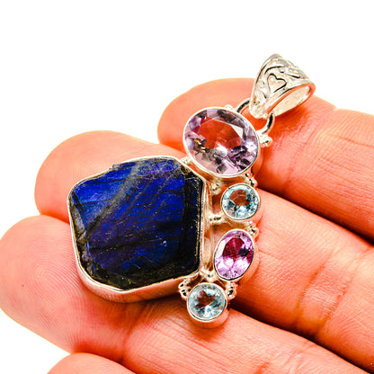 Labradorite Pendants handcrafted by Ana Silver Co - PD752929