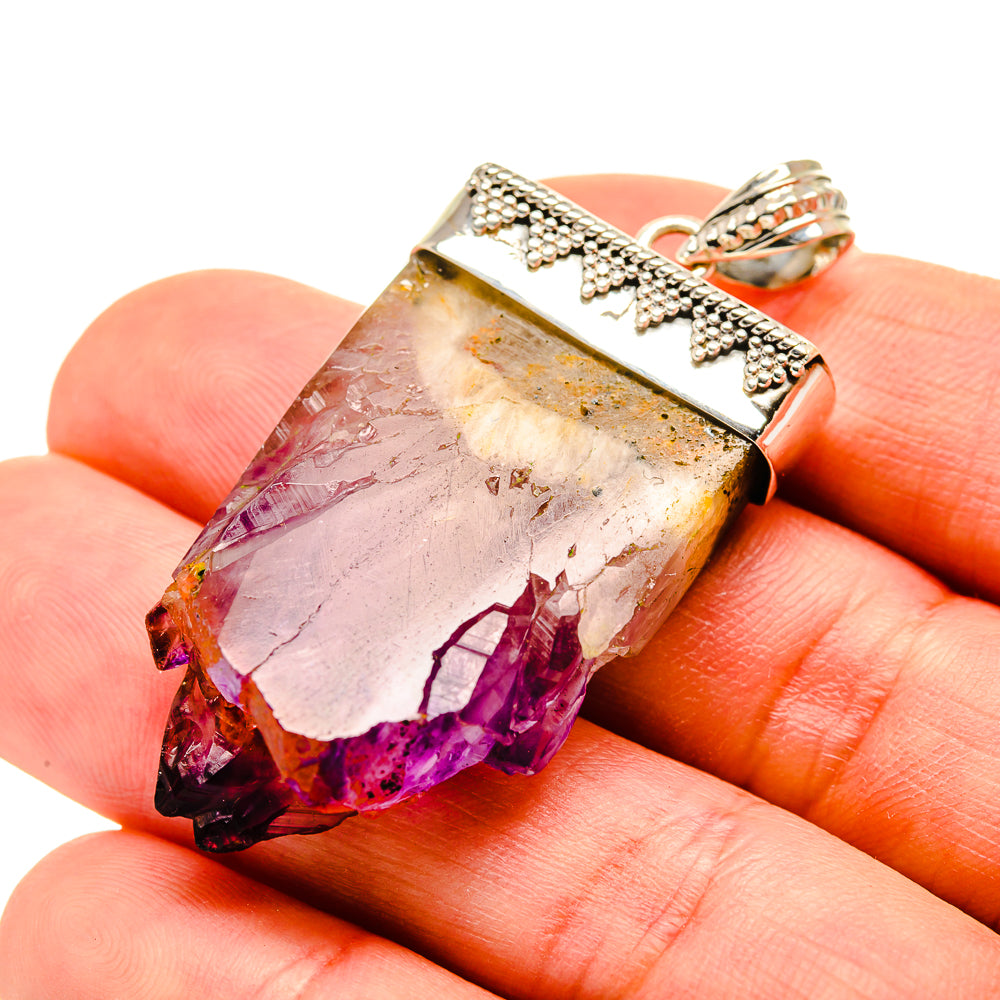 Amethyst Stalactite Pendants handcrafted by Ana Silver Co - PD752950