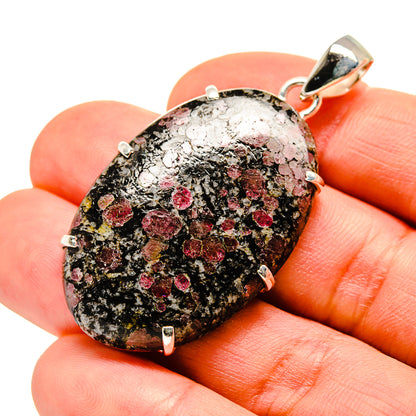 Russian Eudialyte Pendants handcrafted by Ana Silver Co - PD752956