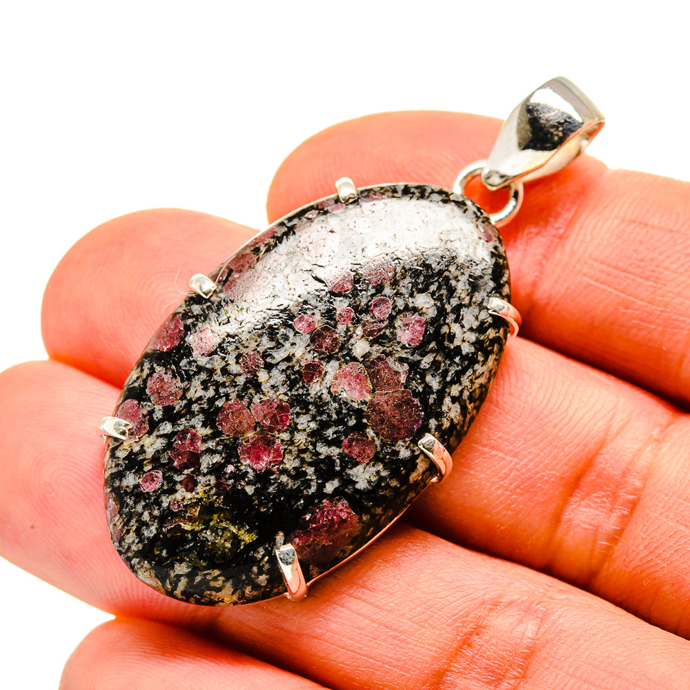 Russian Eudialyte Pendants handcrafted by Ana Silver Co - PD752957