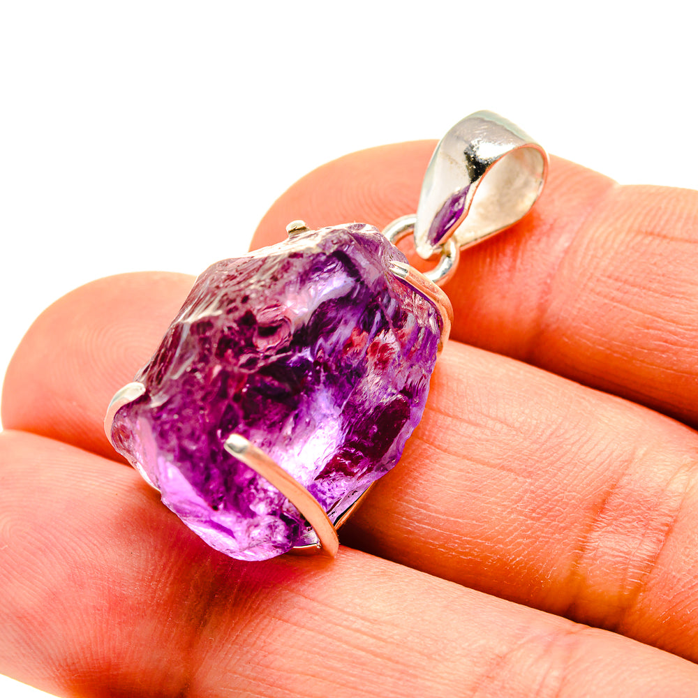 Amethyst Pendants handcrafted by Ana Silver Co - PD753010