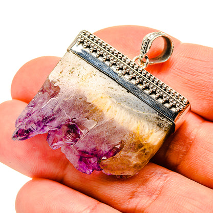 Amethyst Stalactite Pendants handcrafted by Ana Silver Co - PD753079