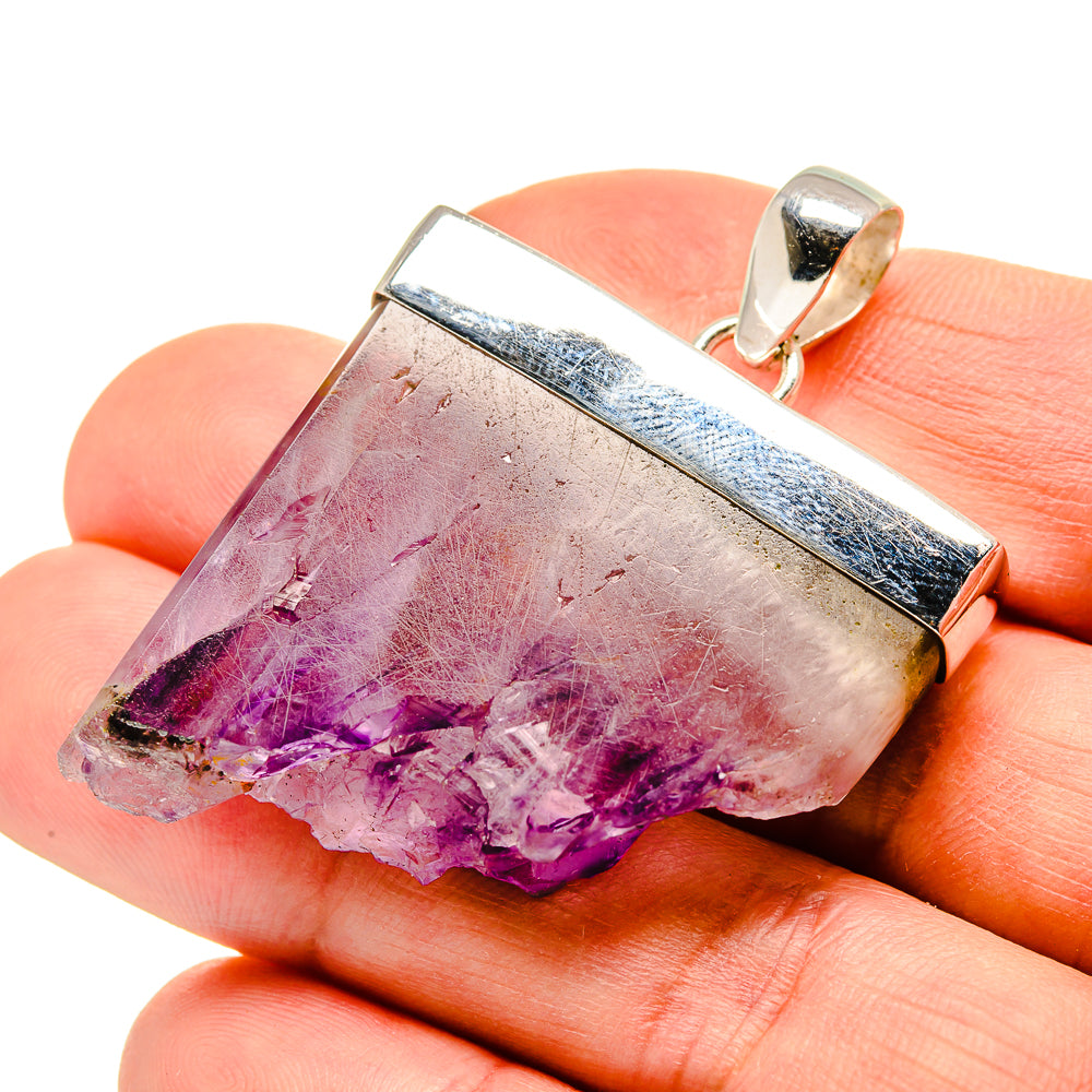 Amethyst Stalactite Pendants handcrafted by Ana Silver Co - PD753093