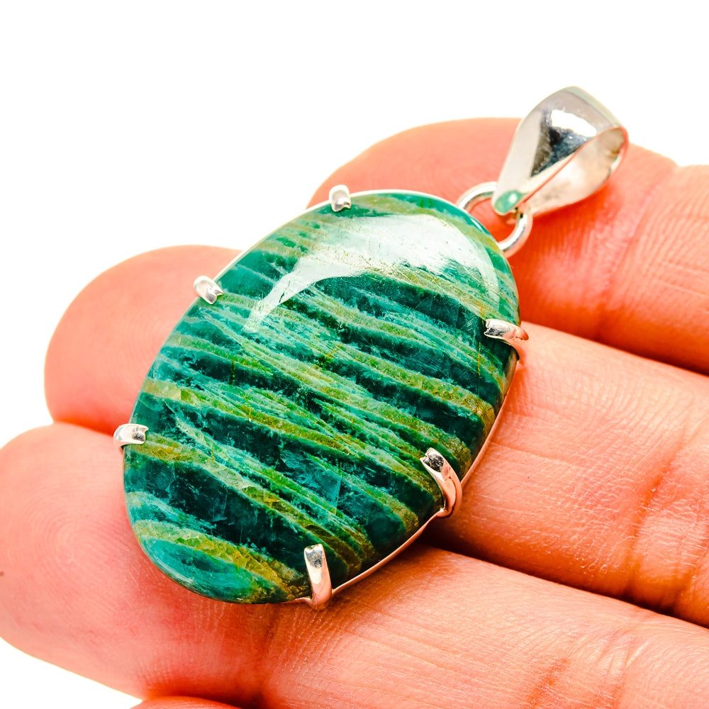 Amazonite Pendants handcrafted by Ana Silver Co - PD753153