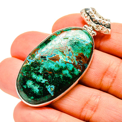Chrysocolla Pendants handcrafted by Ana Silver Co - PD753166