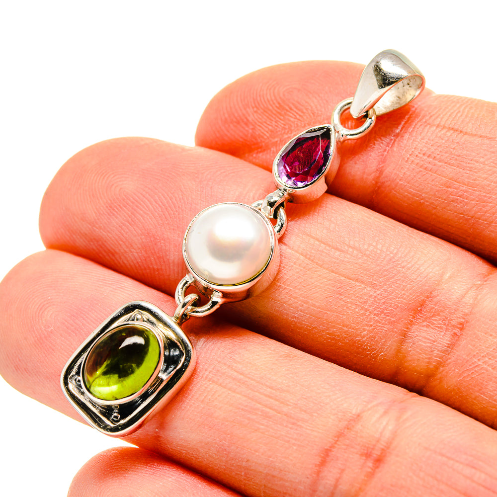 Peridot Pendants handcrafted by Ana Silver Co - PD753196