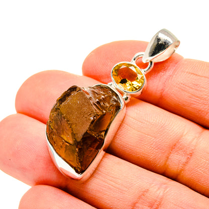 Citrine Pendants handcrafted by Ana Silver Co - PD753223