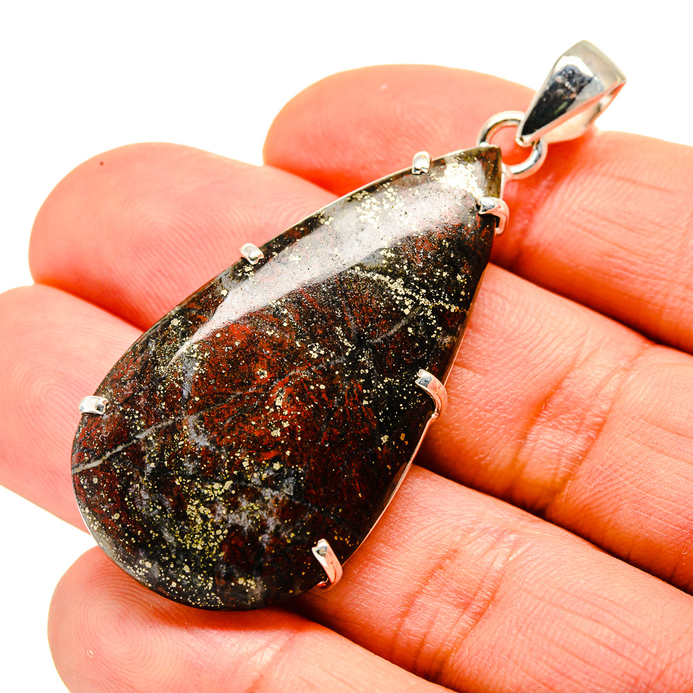 Russian Eudialyte Pendants handcrafted by Ana Silver Co - PD753260