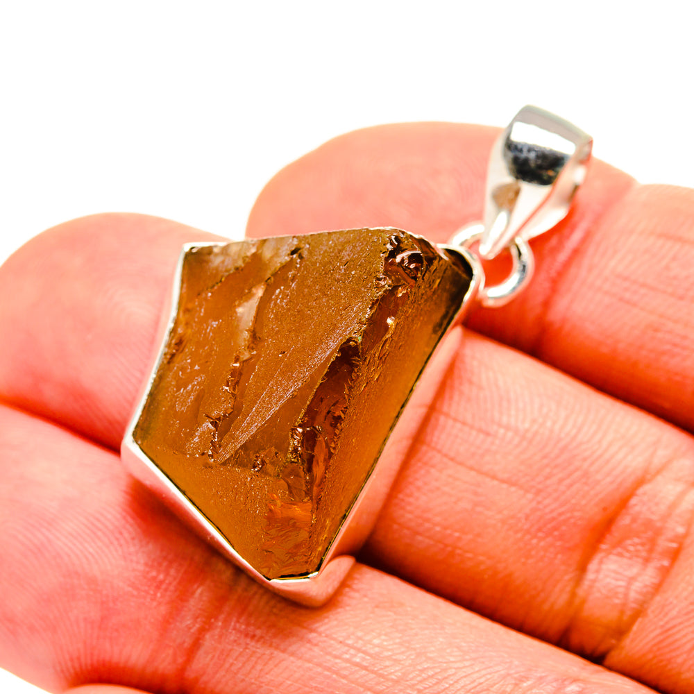 Citrine Pendants handcrafted by Ana Silver Co - PD753273