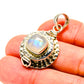 Rainbow Moonstone Pendants handcrafted by Ana Silver Co - PD753282