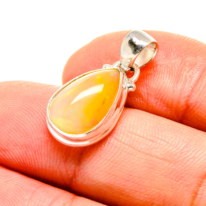 Ethiopian Opal Pendants handcrafted by Ana Silver Co - PD753288