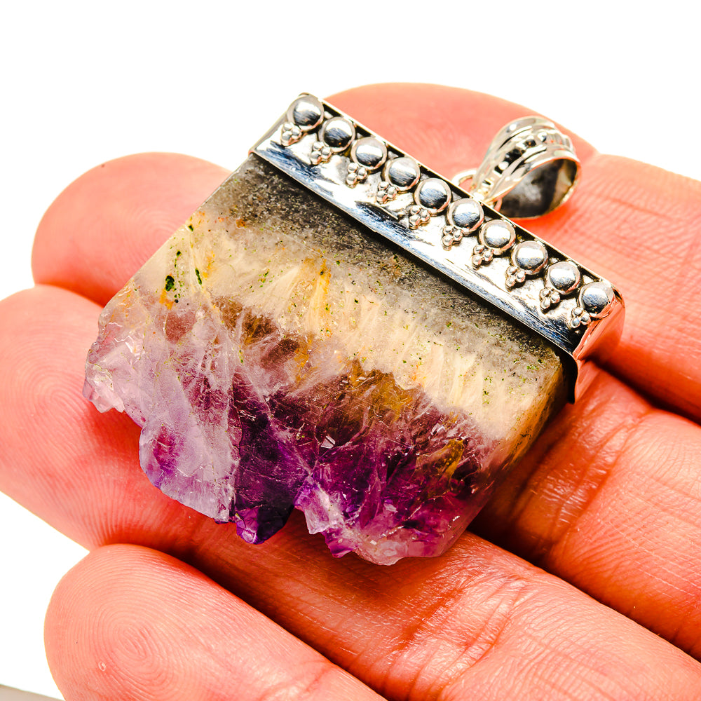 Amethyst Stalactite Pendants handcrafted by Ana Silver Co - PD753323