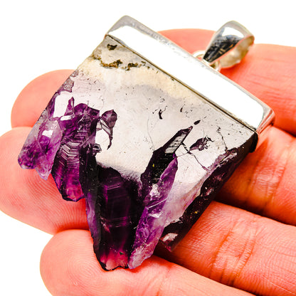 Amethyst Stalactite Pendants handcrafted by Ana Silver Co - PD753340