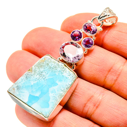 Larimar Pendants handcrafted by Ana Silver Co - PD753387