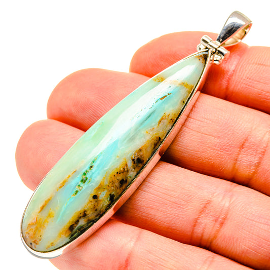 Peruvian Opal Pendants handcrafted by Ana Silver Co - PD753389