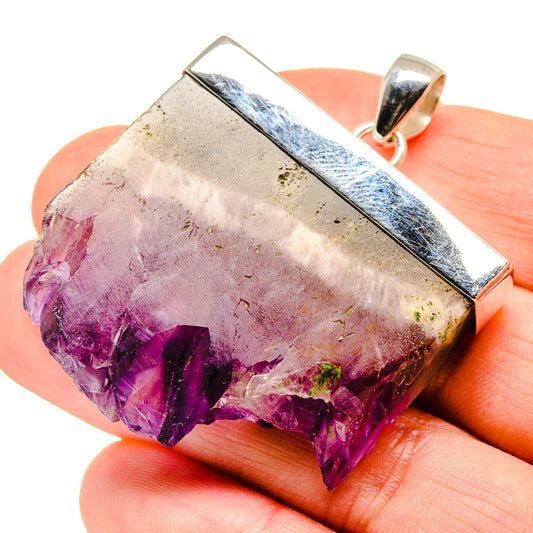 Amethyst Stalactite Pendants handcrafted by Ana Silver Co - PD753394