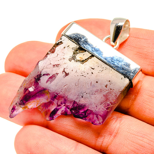 Amethyst Stalactite Pendants handcrafted by Ana Silver Co - PD753396