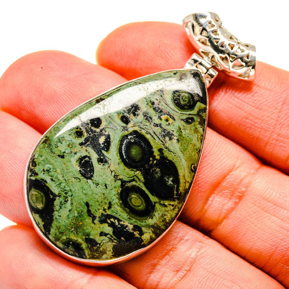 Kambaba Jasper Pendants handcrafted by Ana Silver Co - PD753404